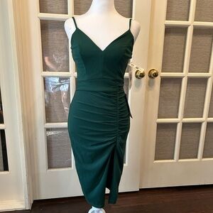 Emerald Sundae dress. Color dark green or forest green. NWT, size XS and S